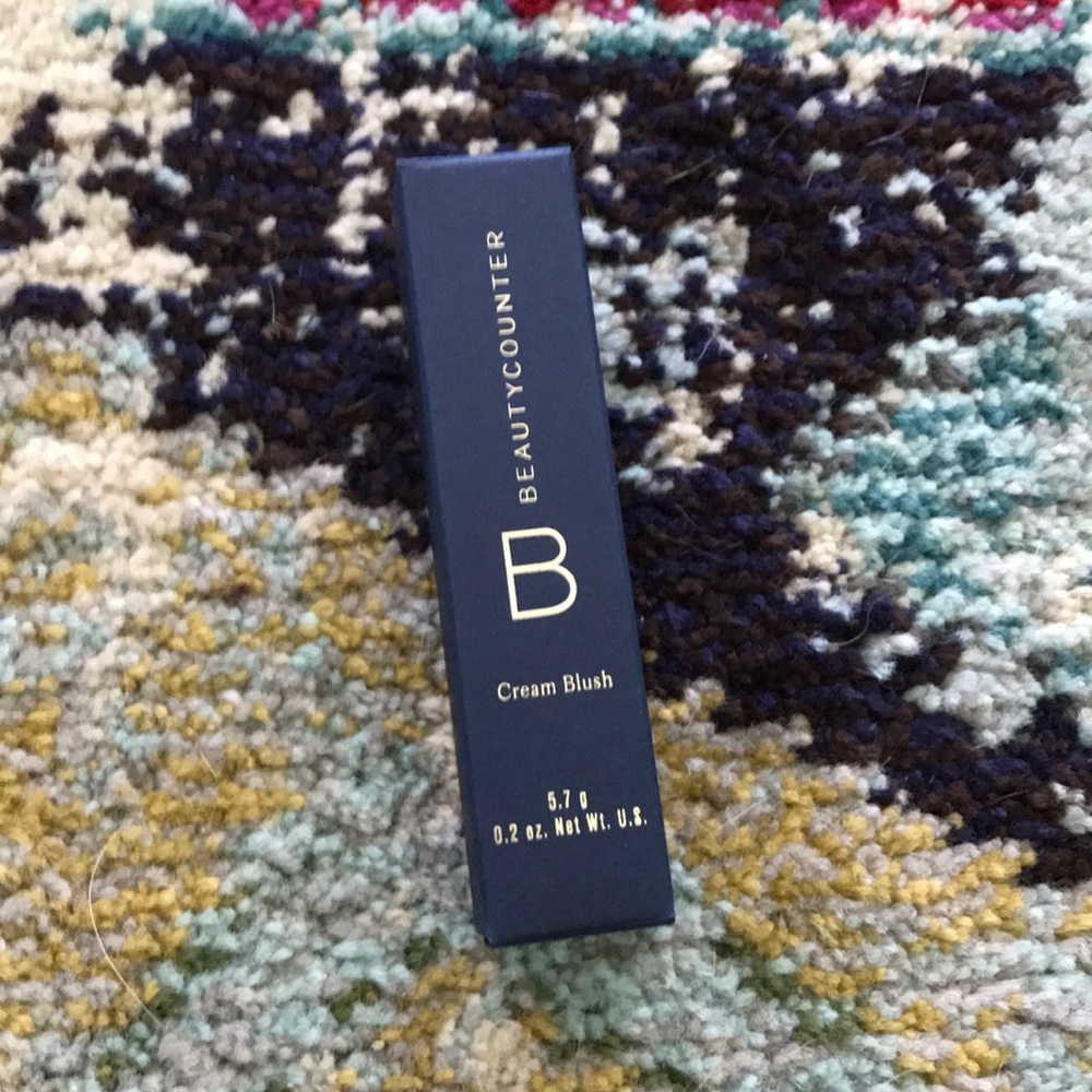 Beautycounter’s cream blush in hibiscus